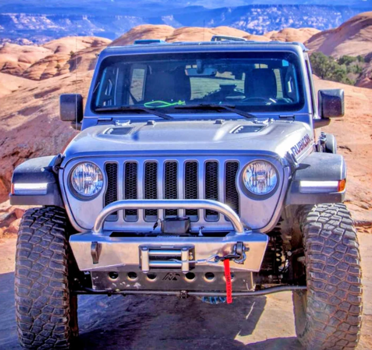 Next Venture Motorsports Featherweight Series Front Aluminum Bumper for Jeep Wrangler JL 2018+