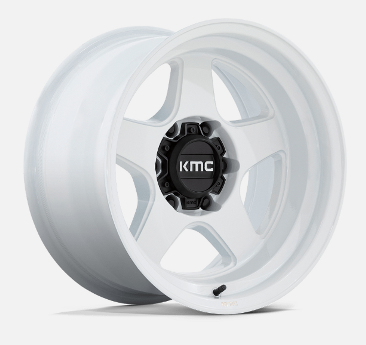 KMC Wheels KM728 Lobo Wheel 17x9 in Gloss White