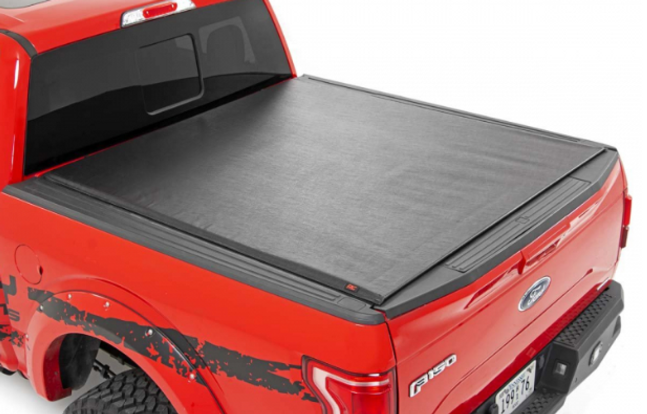 Rough Country 42716501 Soft Roll Up Bed Cover for 5' Bed for Toyota Tacoma Gen 3 2016-2023