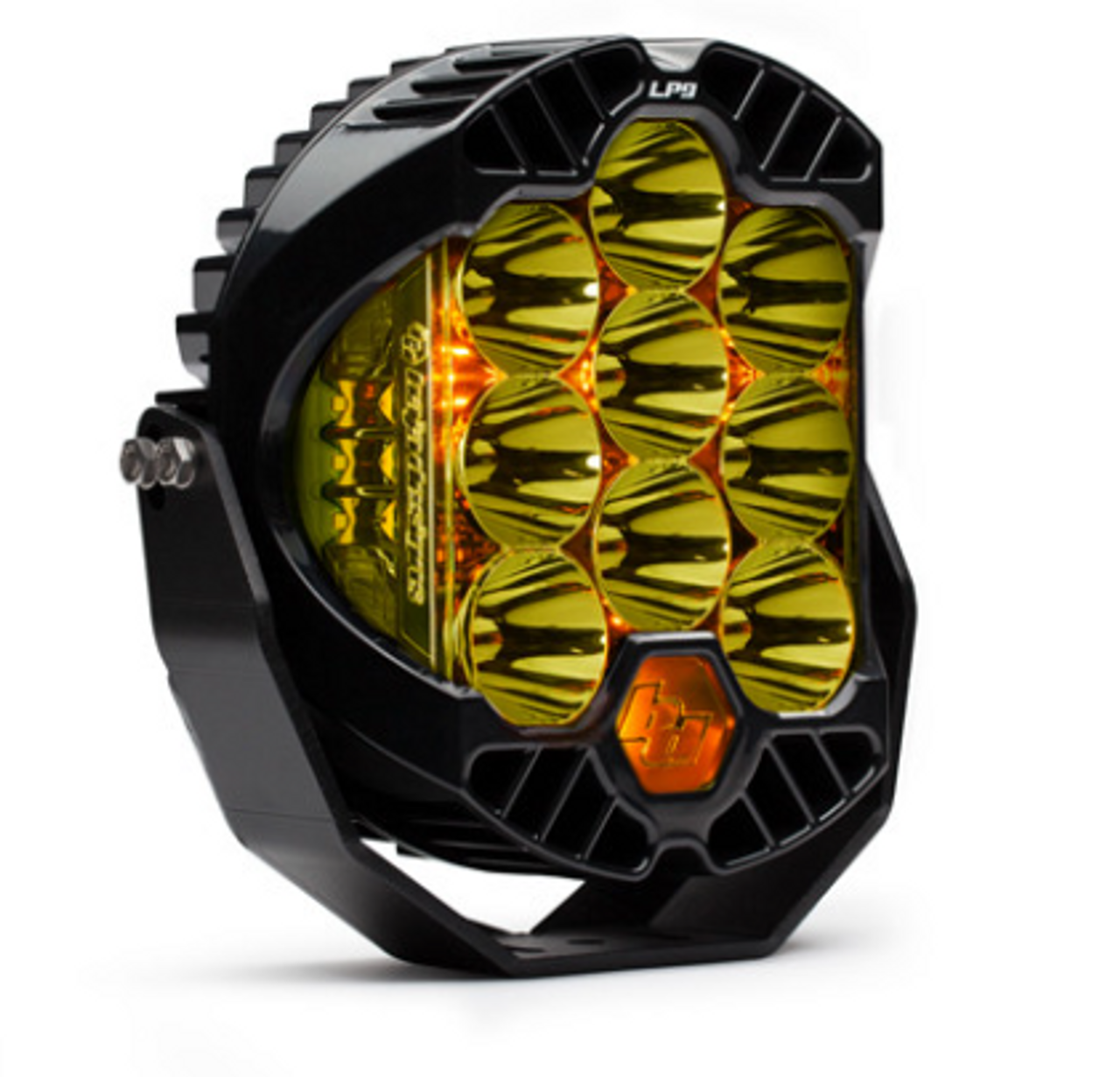 Baja Designs 320013 LP9 Pro LED Light Driving/Combo Beam Amber Lens