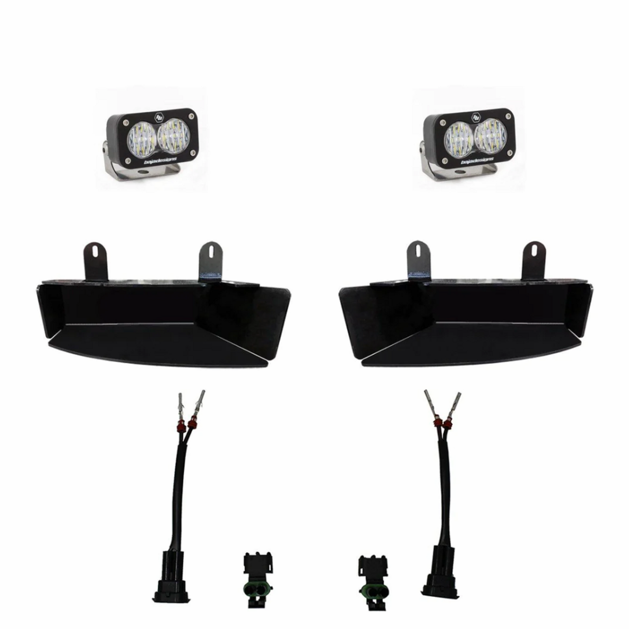 Baja Designs 448042 S2 Sport Fog Pocket Light Kit for Ram 2500/3500 2019+