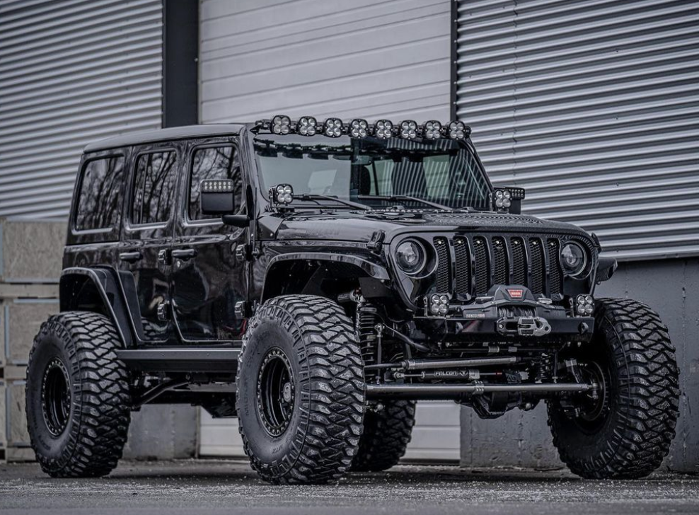 Baja Designs 447664 XL Linkable Roof Mount Light Kit for Jeep Wrangler JL & Gladiator JT 2018+