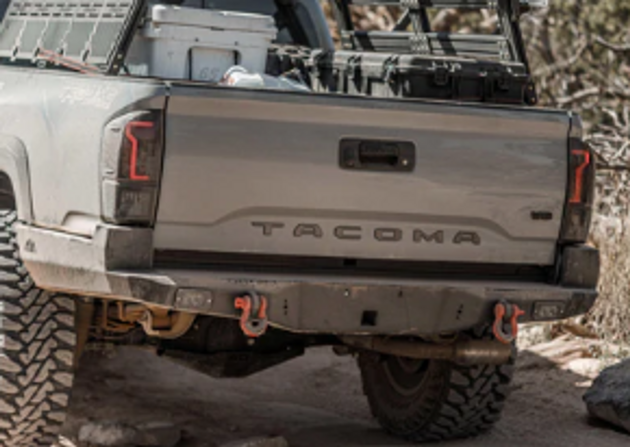 Backwoods Adventure Mods BWTY3T-209035B Hi-Lite High Clearance Rear Bumper for Toyota Tacoma 2016-2023