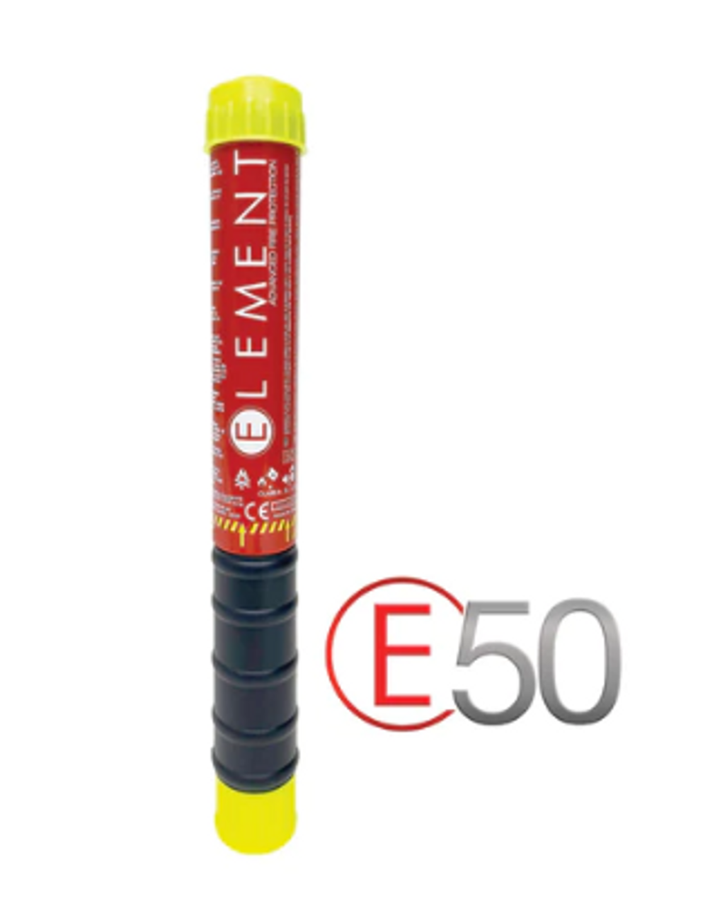 Element E50 Portable Fire Extinguisher and Mounting Clip