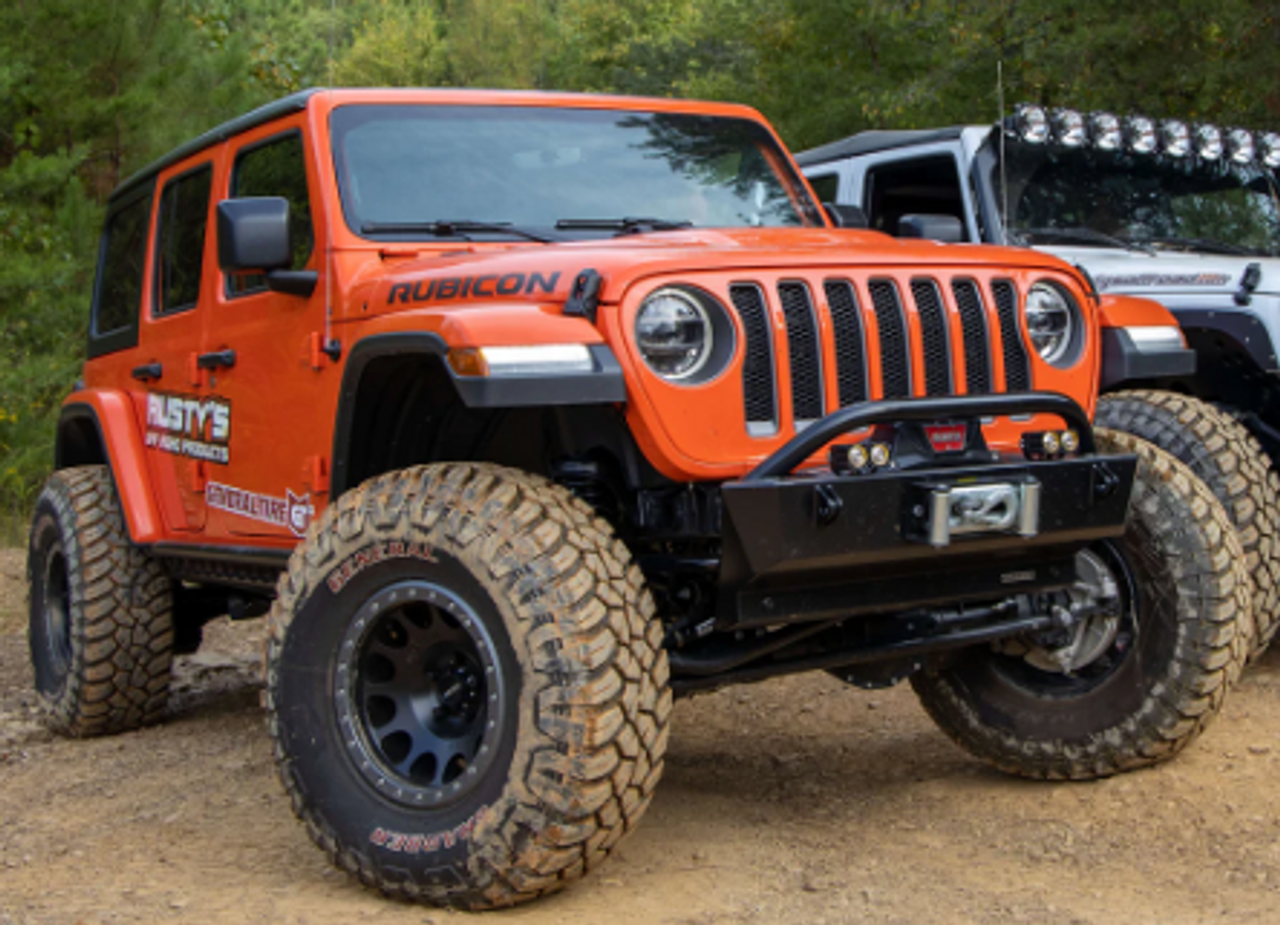 Rusty's Offroad RJB-9999-JLJT XTreme Trail Front Bumper with Winch Guard for Jeep Wrangler JL & Gladiator JT 2018+