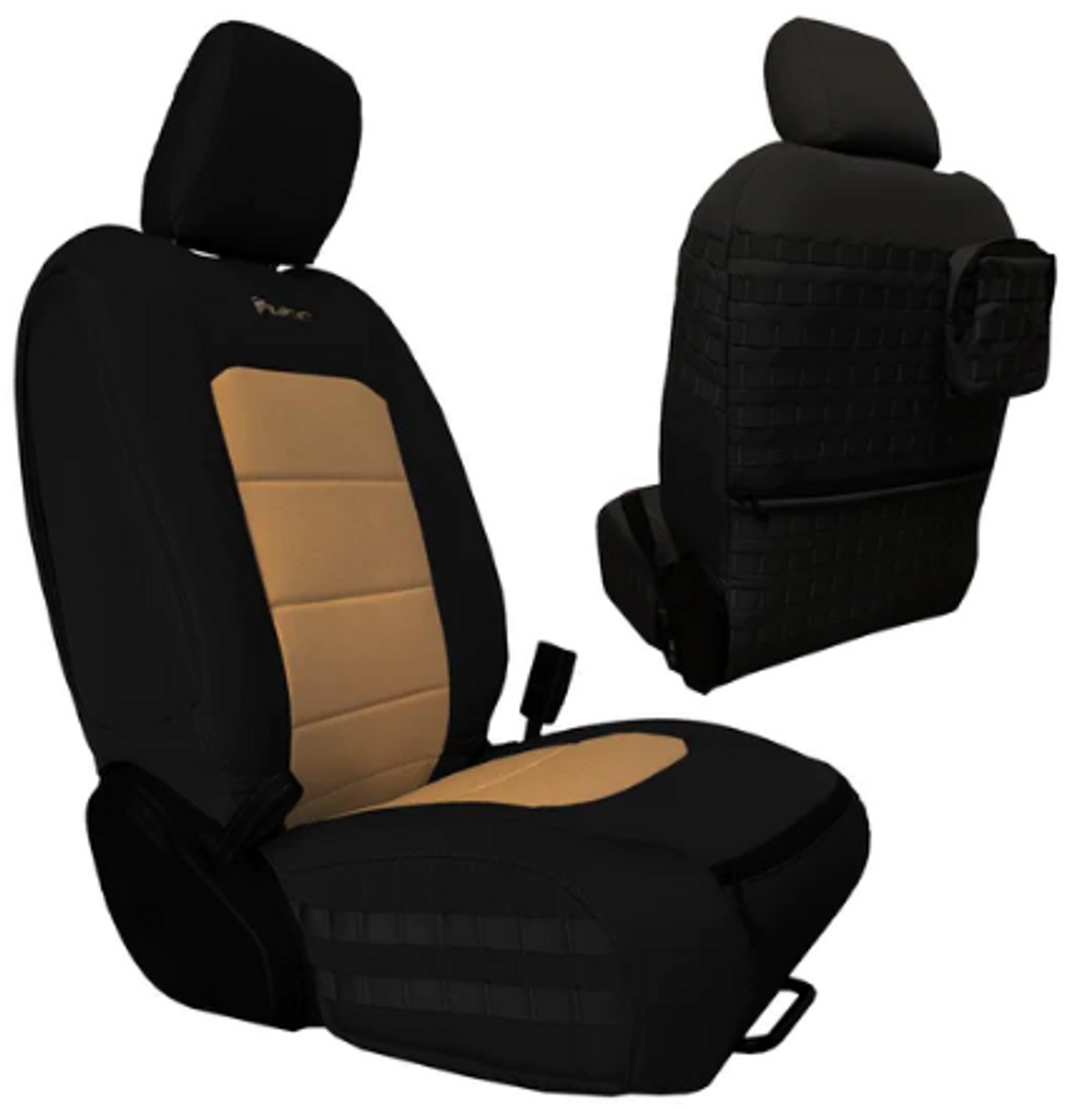 Bartact Tactical Front Seat Cover Pair for Mojave & 392 Jeep Wrangler JL 4 Door 2021+