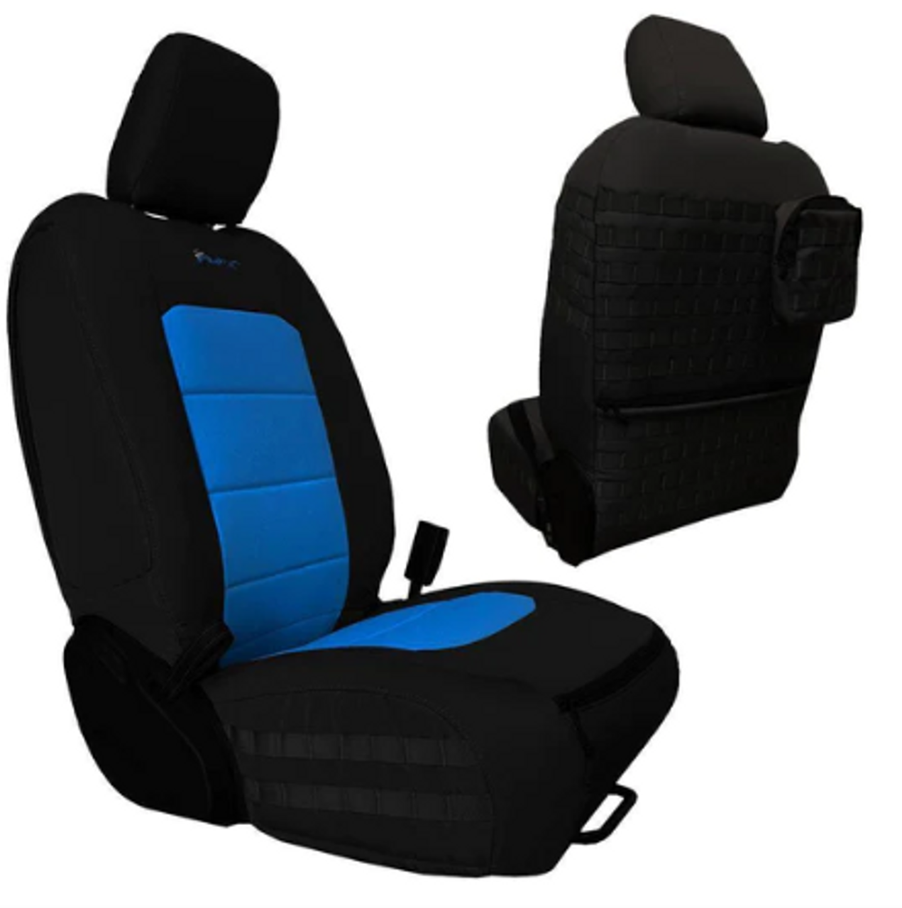Bartact Tactical Front Seat Cover Pair for Jeep Wrangler JL 2 Door 2018+