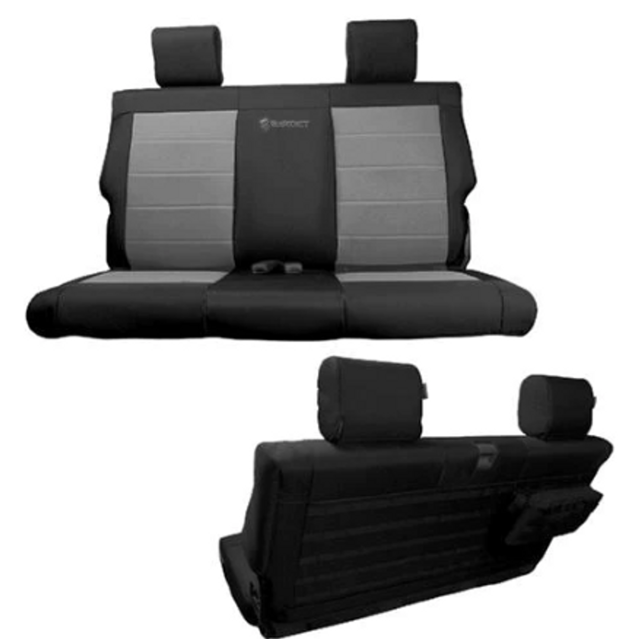 Bartact Tactical Rear Bench Seat Cover for Jeep Wrangler JL 2 Door 2018+