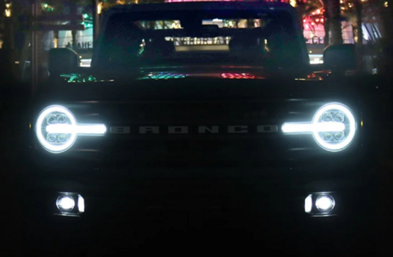 AlphaRex 880259 NOVA-Series LED Projector Headlights for Ford Bronco 2021+