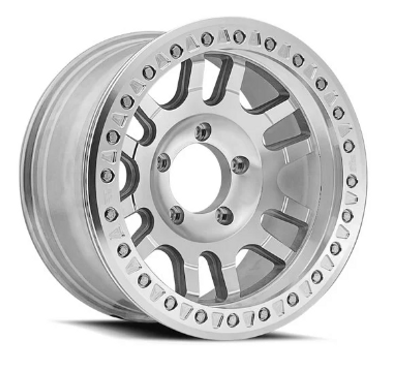 Dirty Life 9314-7973M38 9314 Canyon Race Beadlock Wheel 17x9 5x5 in Machined for Jeep Wrangler JK, JL & Gladiator JT 2007+