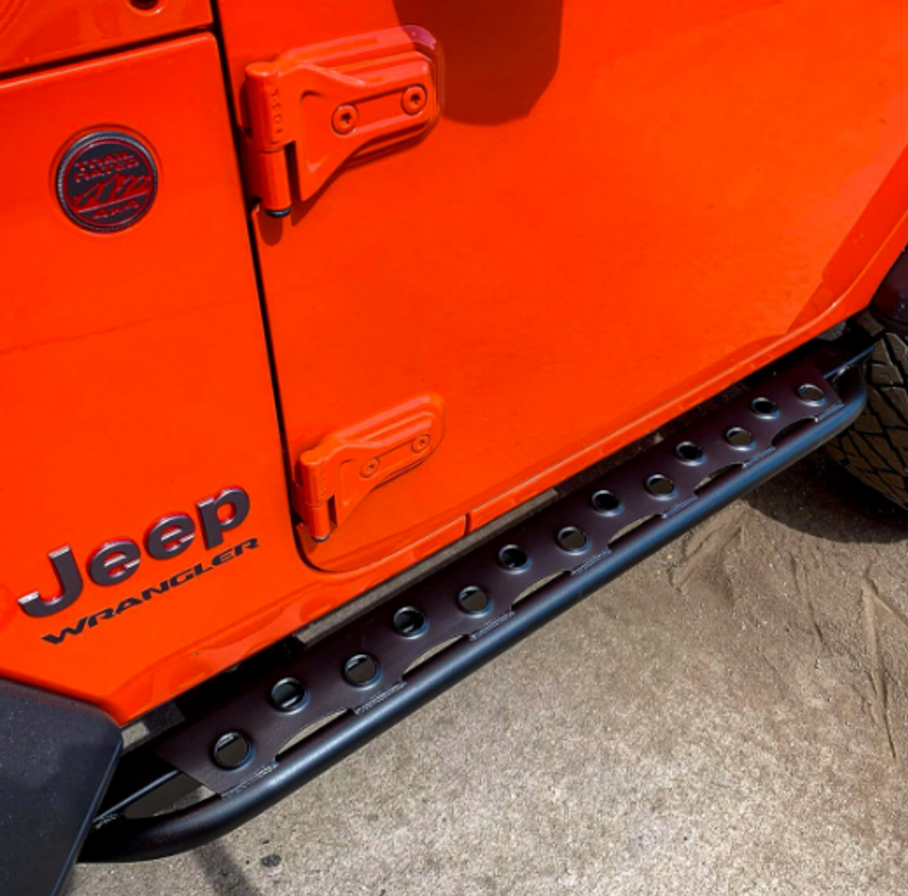 TNT Custom JLRS2A Adventure Series Rock Sliders for Jeep Wrangler JL 2 Door 2018+