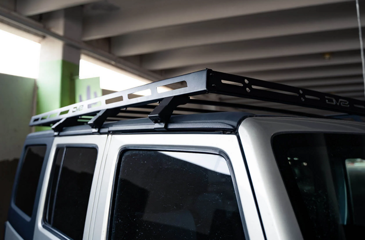 DV8 Offroad RRJK-03 Full Length Roof Rack for Jeep Wrangler JK 4 Door 2007-2018