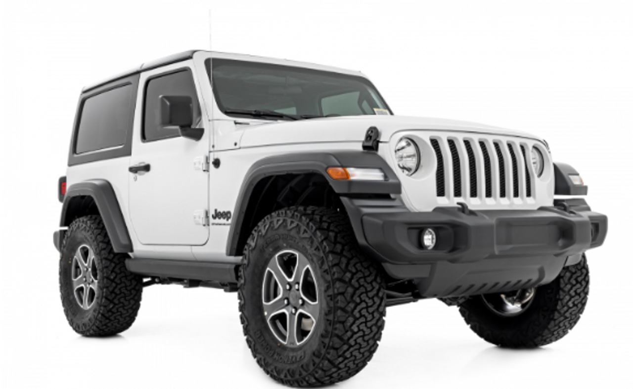 Rough Country PSR61030 Power Running Boards for Jeep Wrangler JL 2 Door 2018+