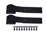 Kentrol 80578 Tailgate Hinges in Textured Black for Jeep Wrangler JK 2007-2018