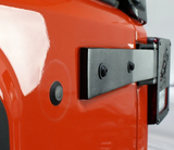 Kentrol 80578 Tailgate Hinges in Textured Black for Jeep Wrangler JK 2007-2018