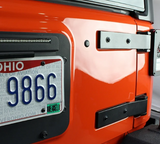 Kentrol 80578 Tailgate Hinges in Textured Black for Jeep Wrangler JK 2007-2018