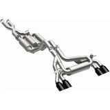 MagnaFlow 19598 Street Series Cat-Back Exhaust System in Black for Jeep Wrangler JL 4 Door 392 2021+