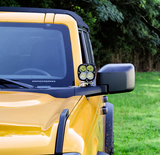 Motobilt MB2158 A-Pillar LED Light Mounts for Ford Bronco 2021+