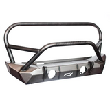 Motobilt MB1025F-L Hammer Series Front Bumper with Grille Hoop,Stinger and Fogs for Jeep Wrangler JK 2007-2018