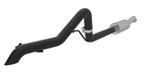 MBRP S5514BLK Black Series Off-Road Cat Back Exhaust System for Jeep Wrangler JK 4 Door 3.8L 2007-2011