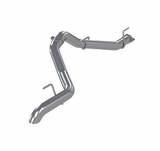 MBRP S6502409 XP Series 3" Filter Back Turn Down Exhaust for Jeep Gladiator 3.0L Diesel 2021+