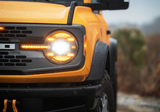 Morimoto LF497-A XB LED Headlight Pair with Amber DRL for Ford Bronco 2021+
