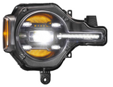 Morimoto LF497 XB LED Headlight Pair with White DRL for Ford Bronco 2021+