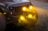 Morimoto BAF123 BigBanger HBX LED Pod Light Amber DRL Spot Beam in Yellow