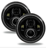 Oracle Lighting 5769-332 7" High Powered Dynamic ColorShift LED Headlights for Jeep Wrangler JK 2007-2018