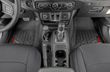 Rough Country M-61505 Front & Rear Floor Mats for Jeep Gladiator JT 2020+ with Non-Locking Under Seat Storage
