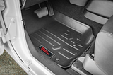 Rough Country M-60712 Front & Rear Floor Mats for Jeep Wrangler JK 4 Door 2007-2013
