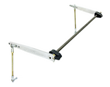 Rock Jock CE-9900JLR4A Rear AntiRock Sway Bar Kit Aluminum Arms .850" Bar for Jeep Wrangler JL 2018+