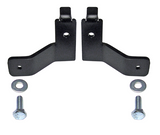 Rock Jock CE-9807FBLBK Front Brake Hose Relocation Bracket Kit for Jeep Wrangler JK 2007-2018