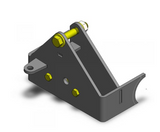 Clayton Off Road 5208110 Drag Link Flip Kit Bracket for Jeep Wrangler JK 2007-2018