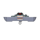 Savvy Offroad SD0011 Aluminum Krawler Lite Front Bumper for Jeep Wrangler JL & Gladiator JT 2018+