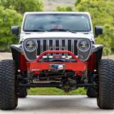 Savvy Offroad SD0009 Aluminum Krawler Lite Front Bumper with Hoop for Jeep Wrangler JL & Gladiator JT 2018+