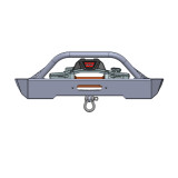 Savvy Offroad SD0010 Krawler Lite Front Bumper with Hoop for Jeep Wrangler JK 2007-2018