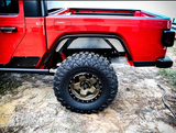 Motobilt MB1167-A Aluminum Rear Fender Flares for Jeep Gladiator JT 2020+