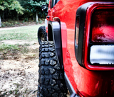 Motobilt MB1167-A Aluminum Rear Fender Flares for Jeep Gladiator JT 2020+