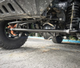 Reid Racing Knuckles shown on Pro Rock 44 Front Axle with TeraFlex Steering Components