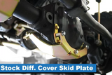 MetalCloak 6393 Stock Front Diff Cover Skid for Jeep Wrangler JL & Gladiator JT 2018+