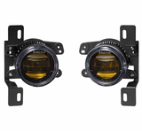 Diode Dynamics DD5164P Elite Series Type MR Fog Lights in Yellow for Jeep Wrangler JK, JL & Gladiator JT with Factory Steel Bumper 2007+