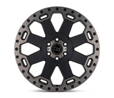 Black Rhino Wheels 1790WAR-25127M71 Warlord Wheel 17x9 in Matte Black with Machined Dark Tint