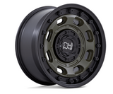 Black Rhino Wheels BR007EB17853510N Atlas Wheel 17x8.5 in Olive Drab Green with Black Lip