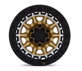 Black Rhino Wheels BR016GD17855010N Tusk Wheel 17x8.5 in Matte Gold with Machined Ring