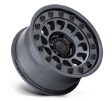 Black Rhino Wheels BR012AX17855010N Outback Wheel 17x8.5 in Matte Gunmetal