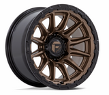 Fuel FC866ZB17905012N Piston Wheel 17x9 in Matte Bronze with Gloss Black Lip