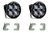 Baja Designs 447635 Squadron-R SAE Fog Pocket Light Kit for Jeep Wrangler JL & Gladiator JT w/ OE Sahara Bumper 2018+