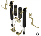 MetalCloak 1628 RockSport BLACK Front Shocks 4.5-5.5" for Jeep Wrangler JL & Gladiator JT 2018+