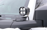 LoD Offroad BLM2103 Black Ops Single A-Pillar Base Light Mount for Ford Bronco 2021+